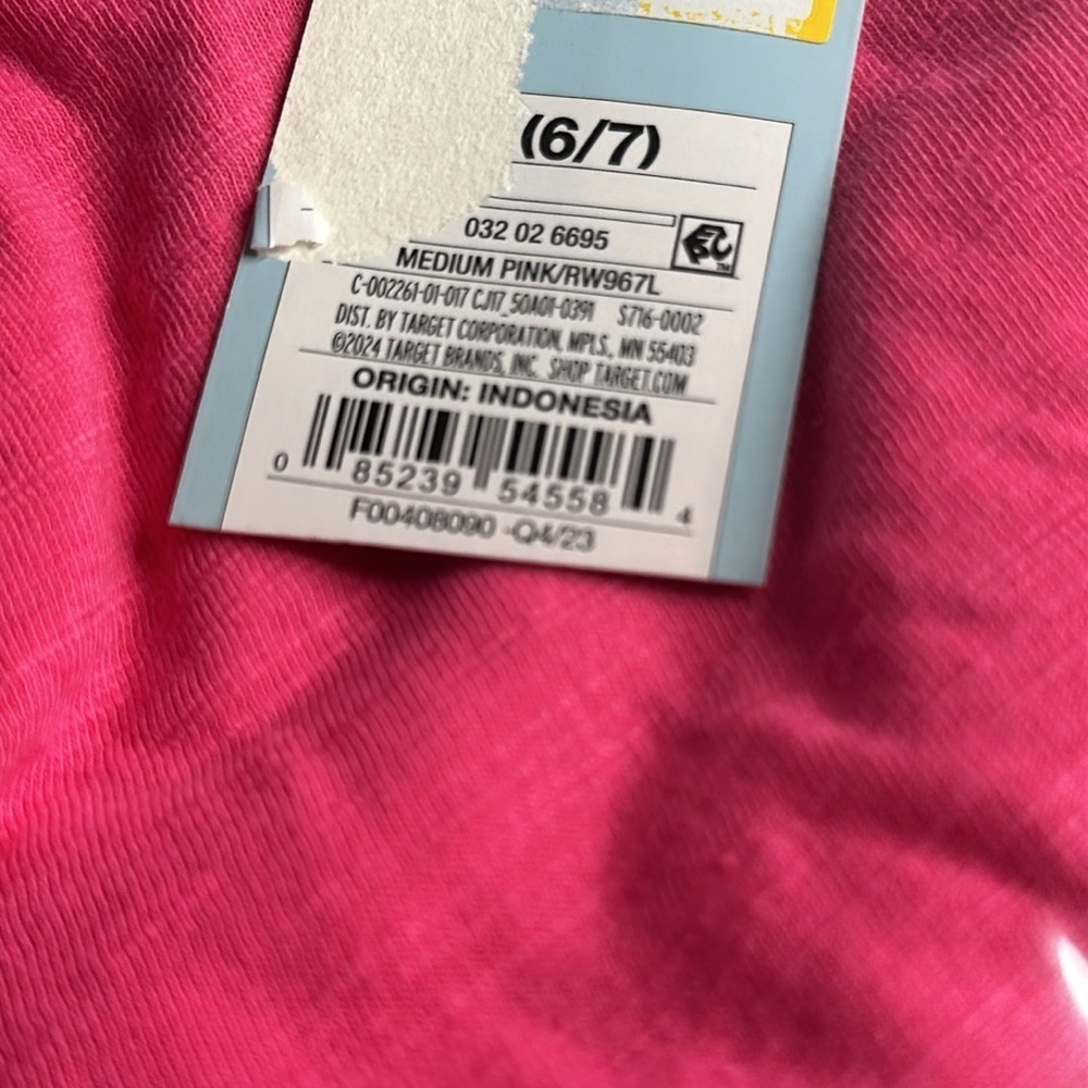 Cat & Jack Girl's Summer Top Tank Pink Soft in multiple sizes choose tour size - Picture 10 of 10
